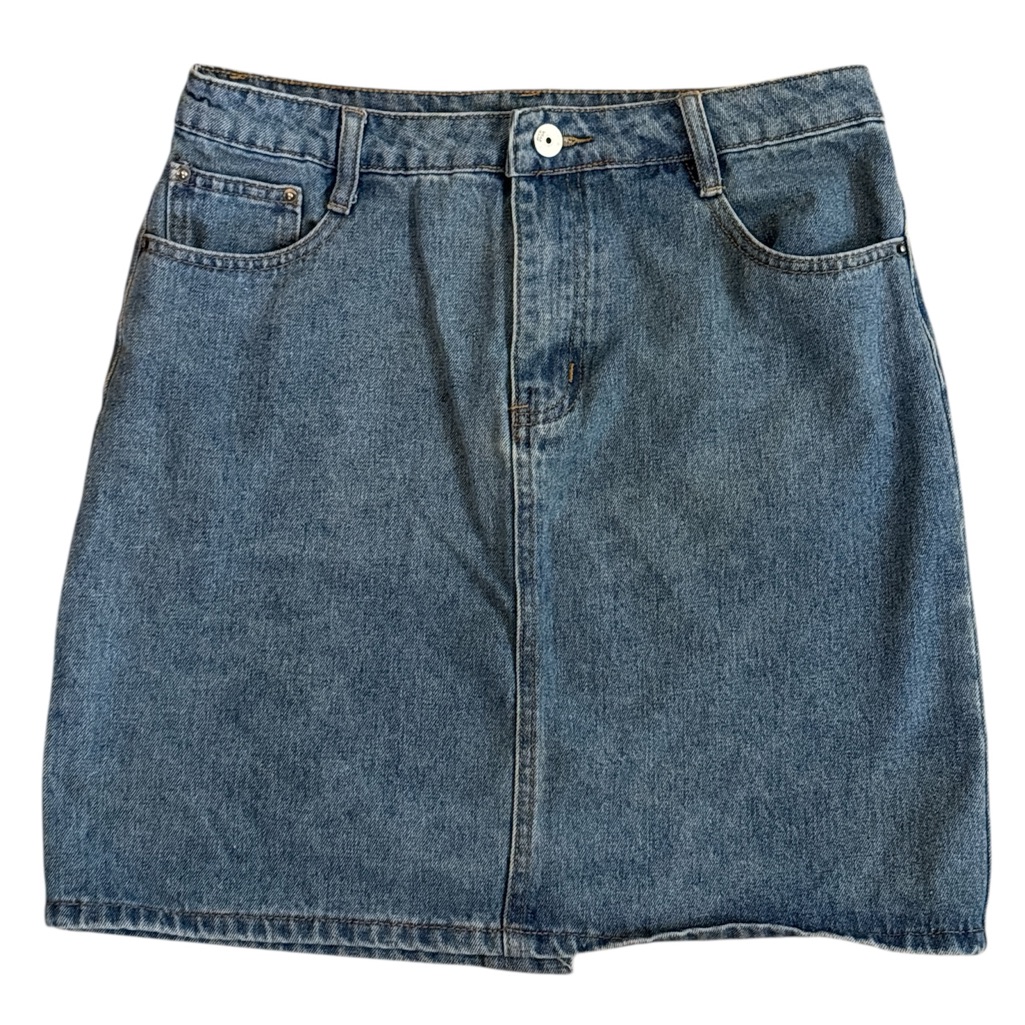Chouyatou Fashion Jean Skirt Size Small